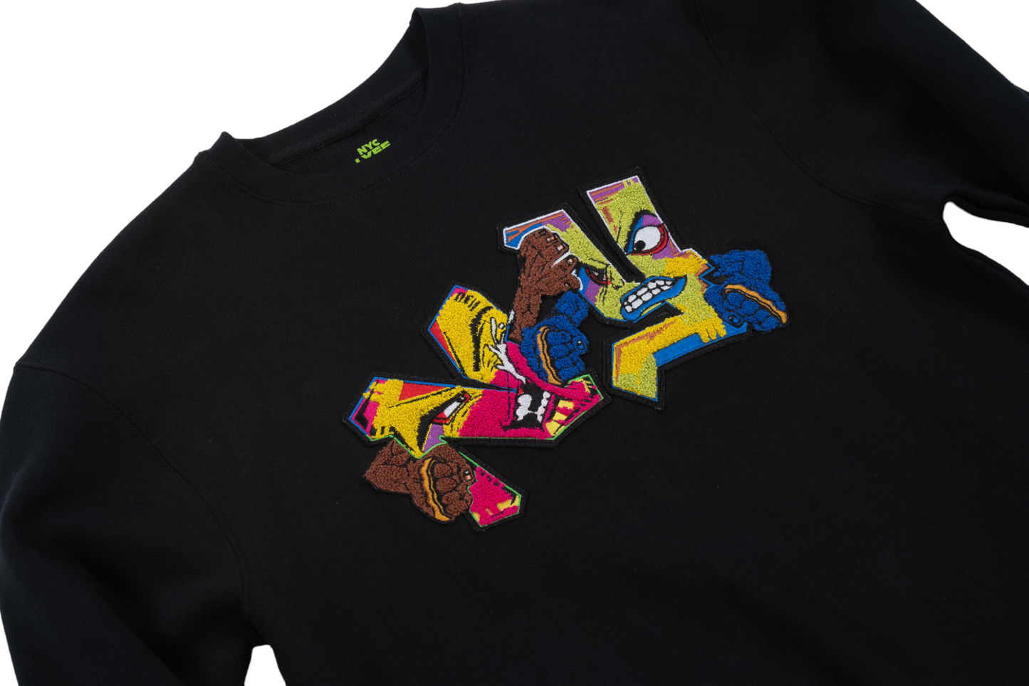 NY FIGHTING CREWNECK SWEATSHIRT