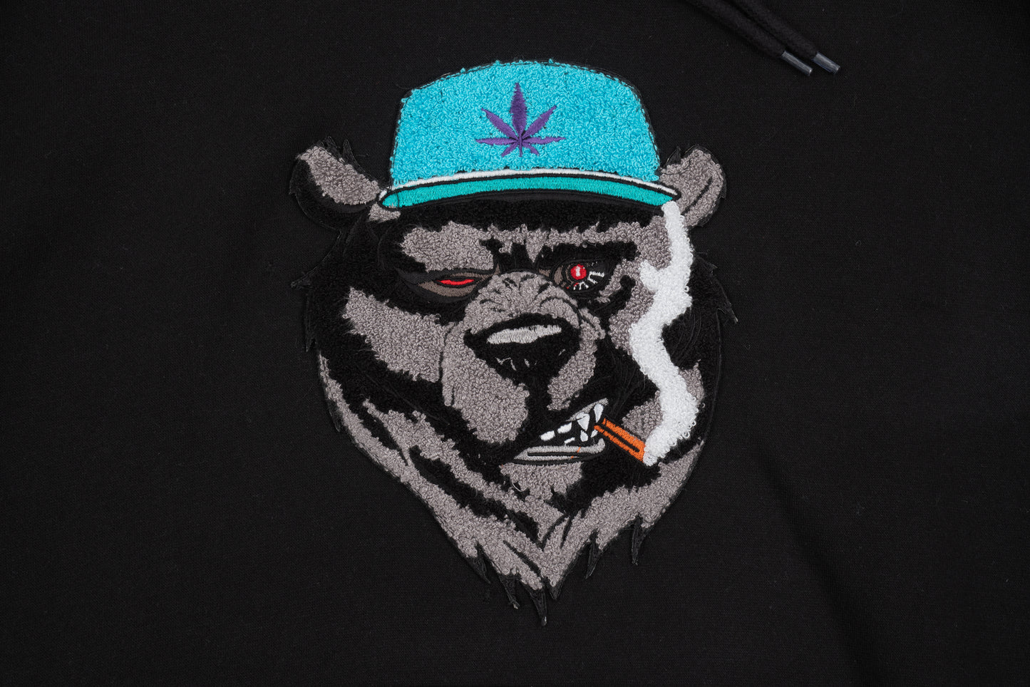 CANI BEAR 2.O (SMOKING CANNABIS) HOODIE