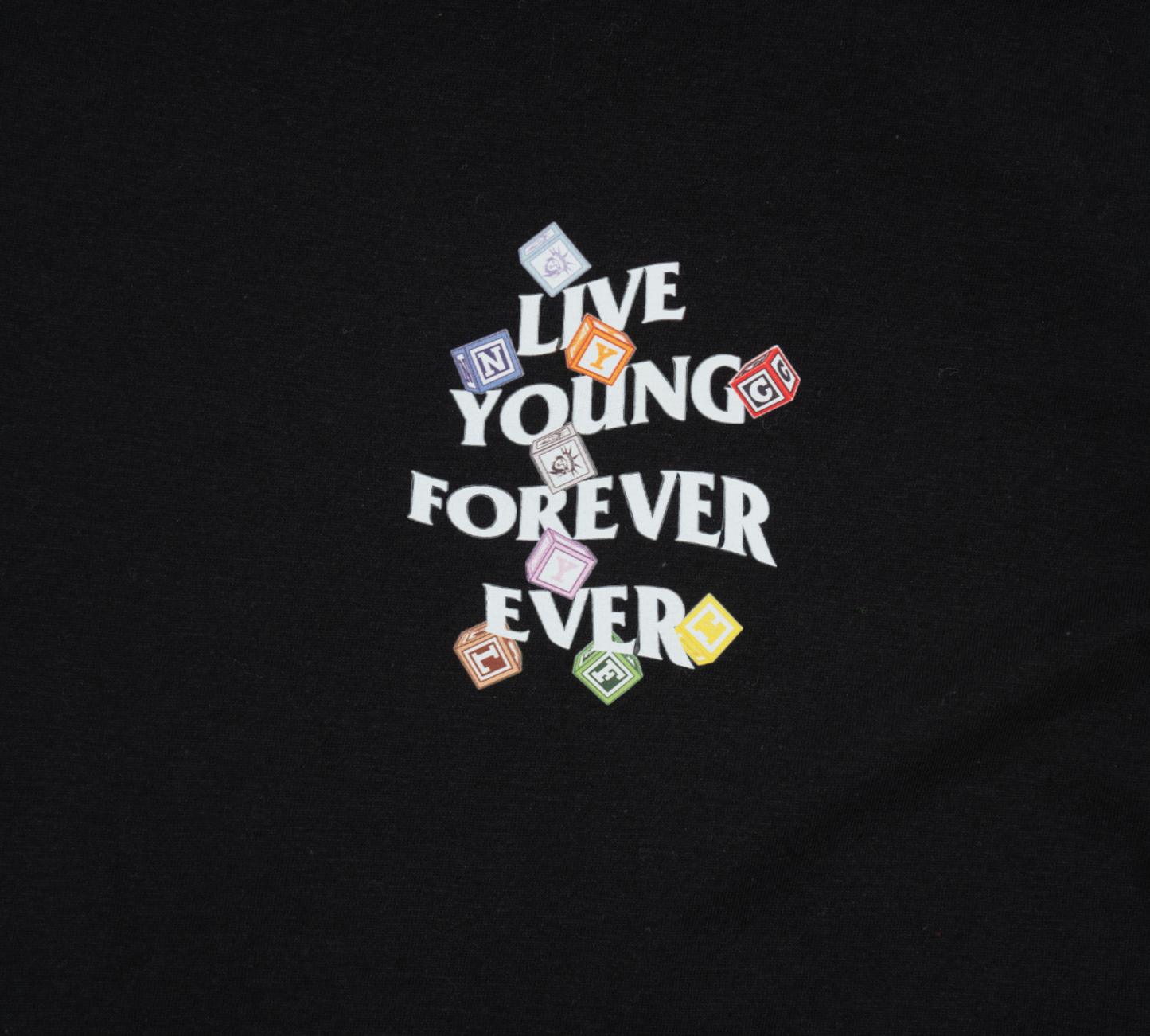 THE 'LIVE YOUNG FOREVER' TEE