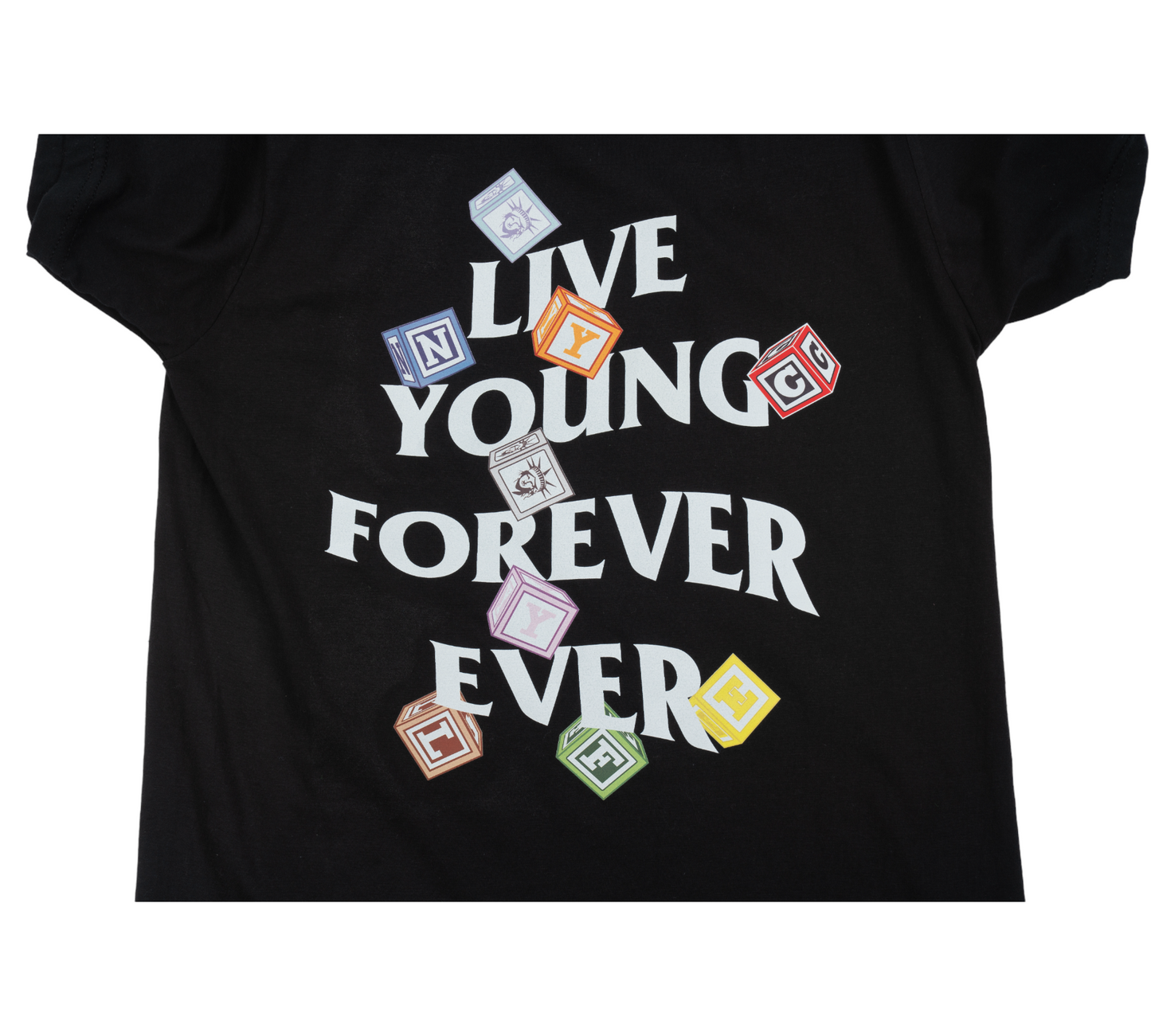 THE 'LIVE YOUNG FOREVER' TEE