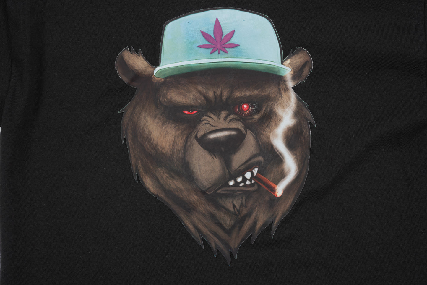 CANI BEAR 2.O (SMOKING CANNABIS) HOODIE