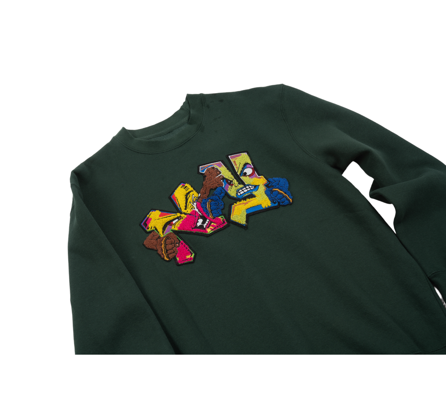 NY FIGHTING CREWNECK SWEATSHIRT