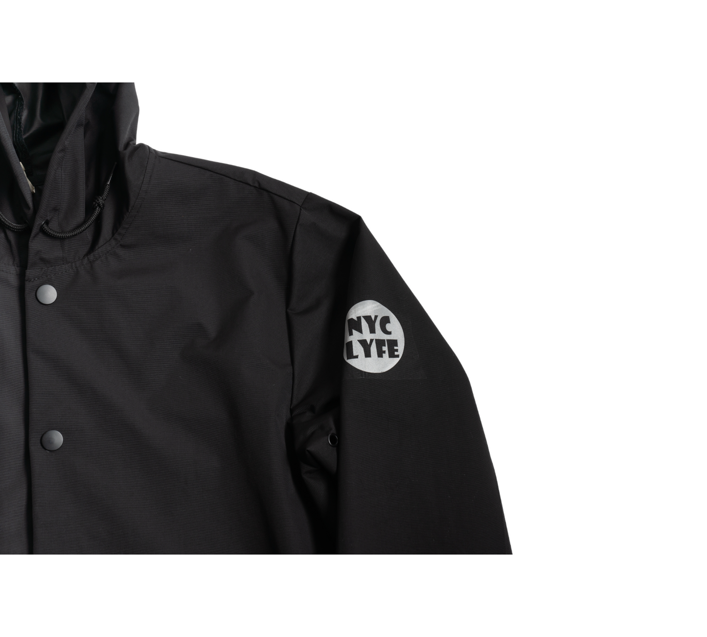 WILL HATE OVERCOME LOVE? RAIN JACKET