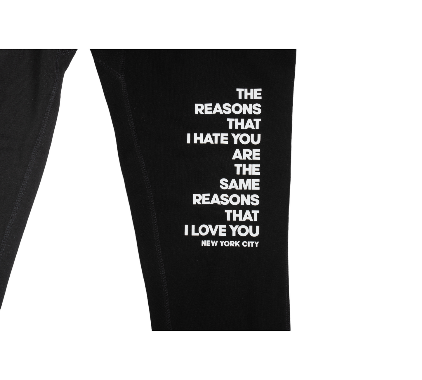 NY-MF-C QUOTE SWEATPANTS