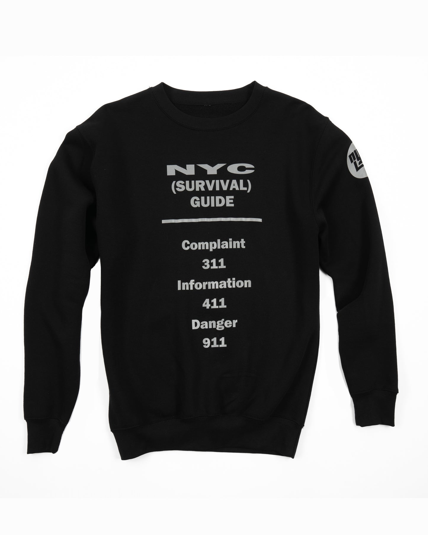 NYC SURVIVAL GUIDE SWEATSHIRT