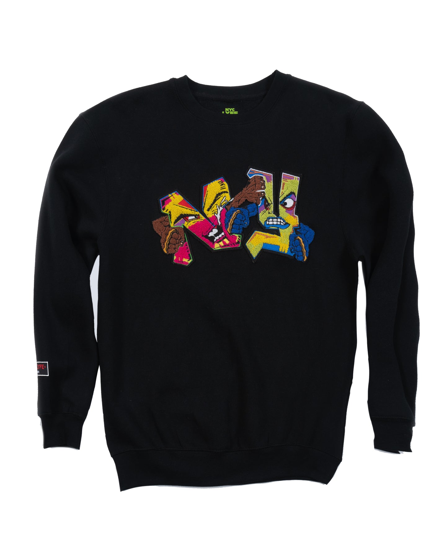 NY FIGHTING CREWNECK SWEATSHIRT