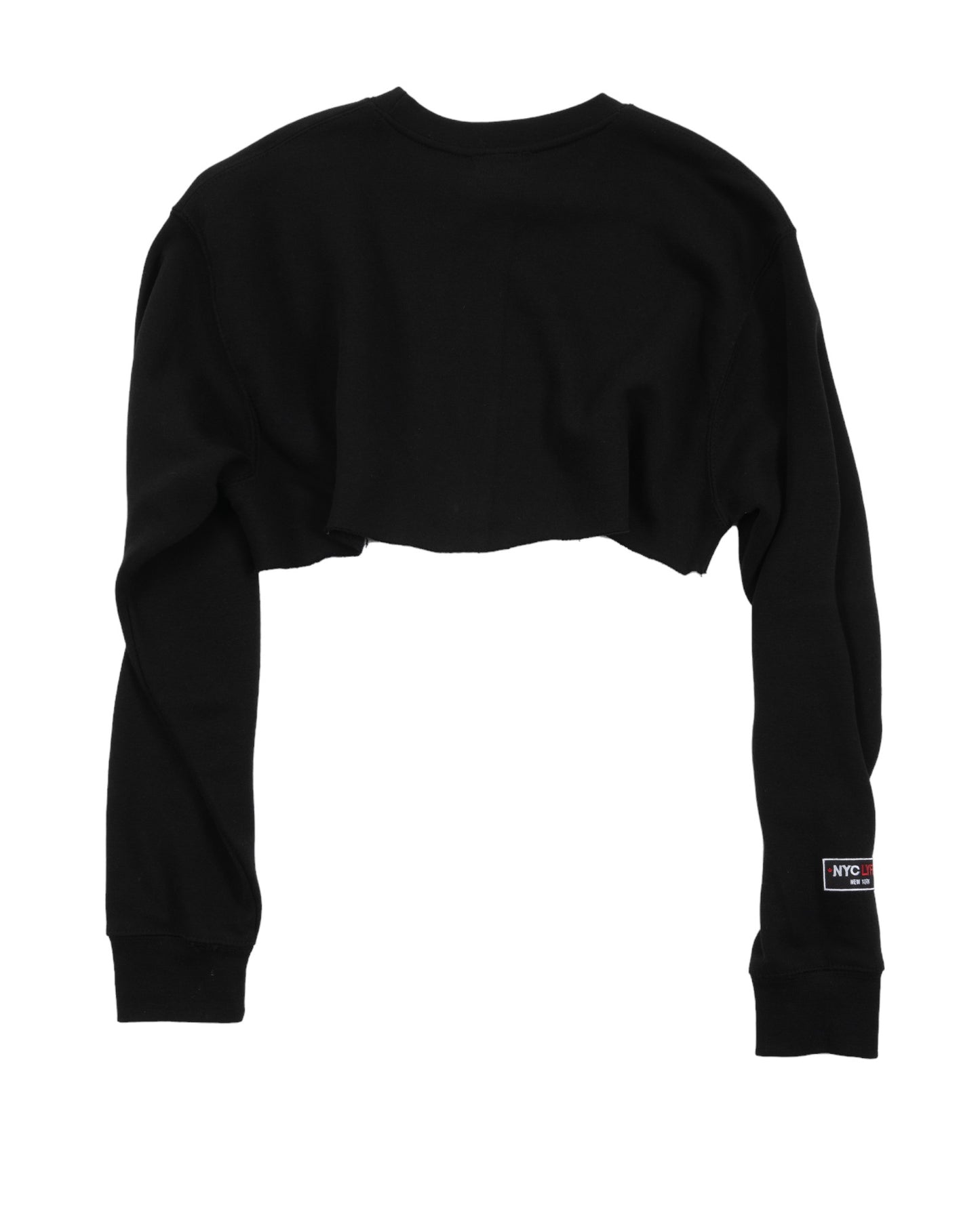 NYC SNAKE (FORBIDDEN) APPLE CROPPED SWEATSHIRT