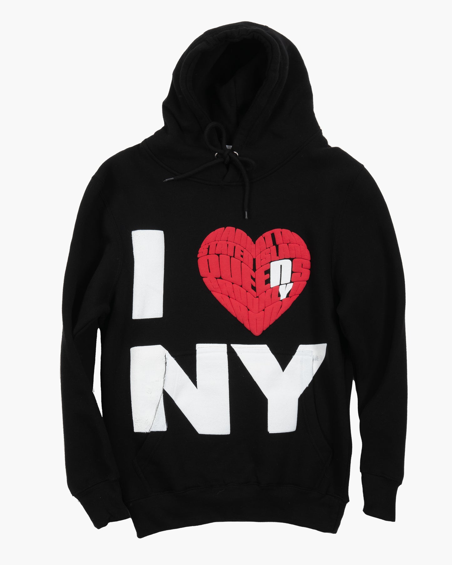 I LOVE NY, NY (FIVE BOROUGH) HOODIE