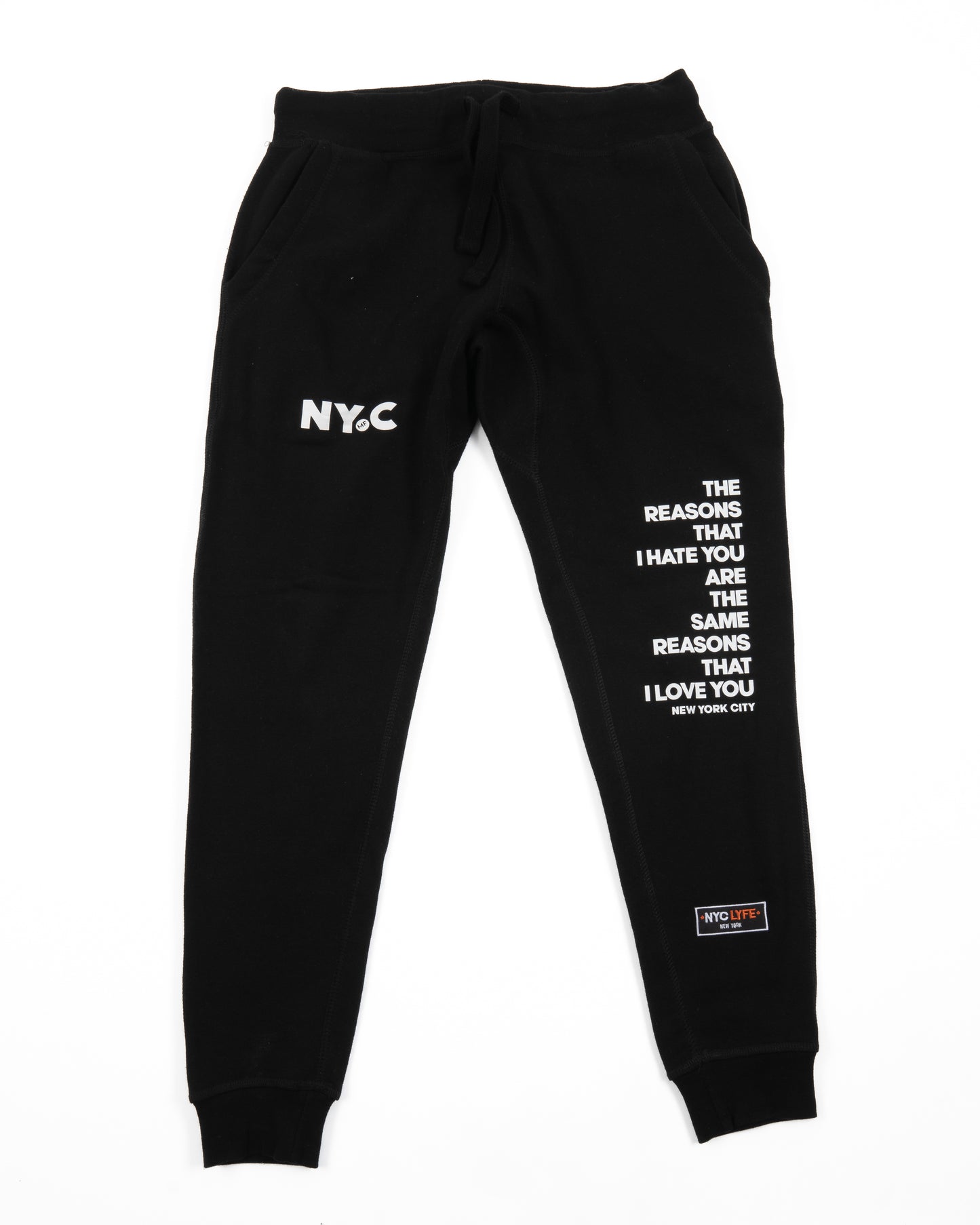 NY-MF-C QUOTE SWEATPANTS
