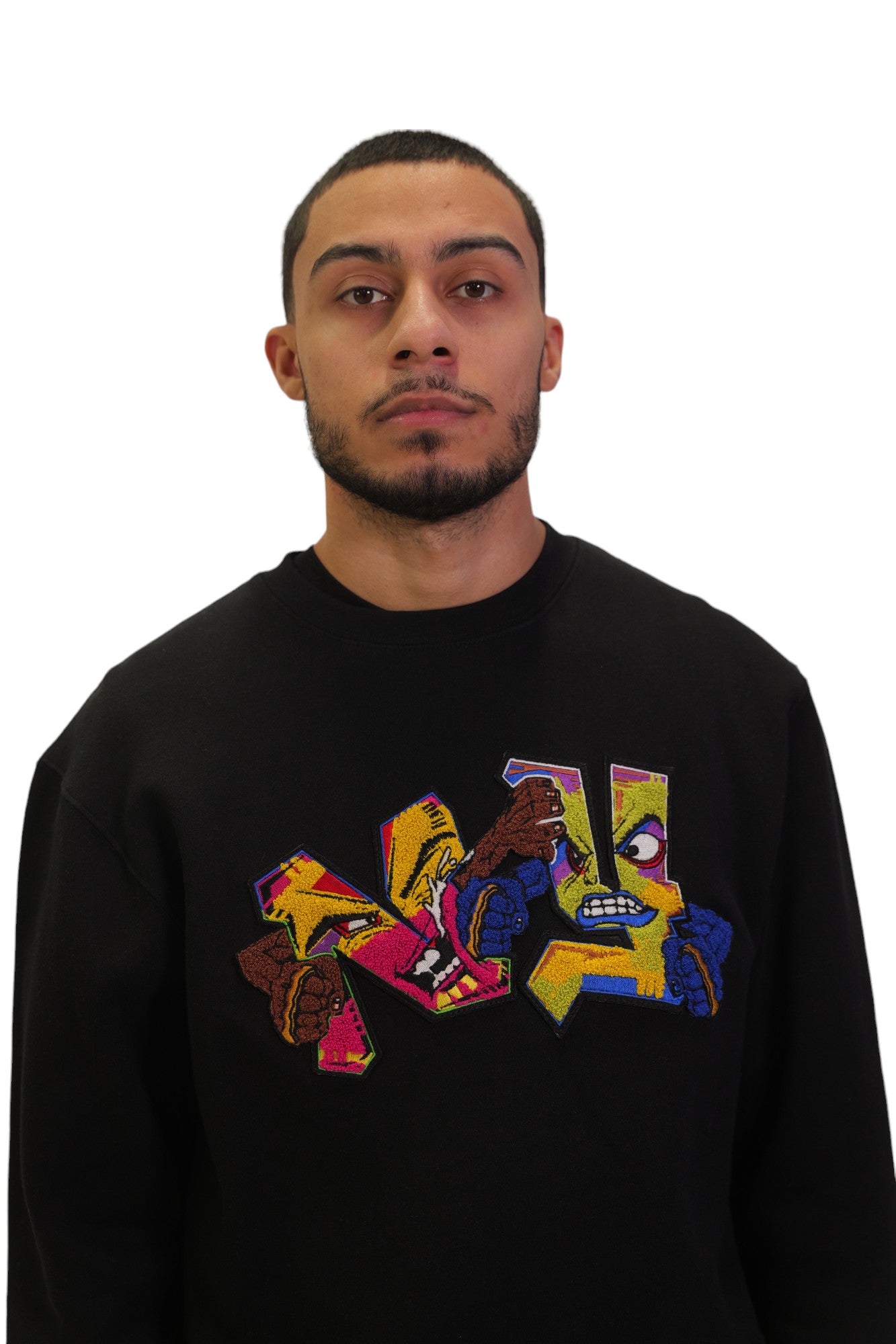 NY FIGHTING CREWNECK SWEATSHIRT