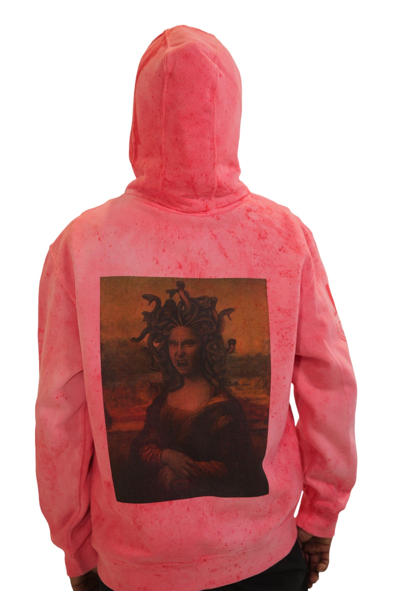 MONADUSA SNAKE SKIN (RED) HOODIE