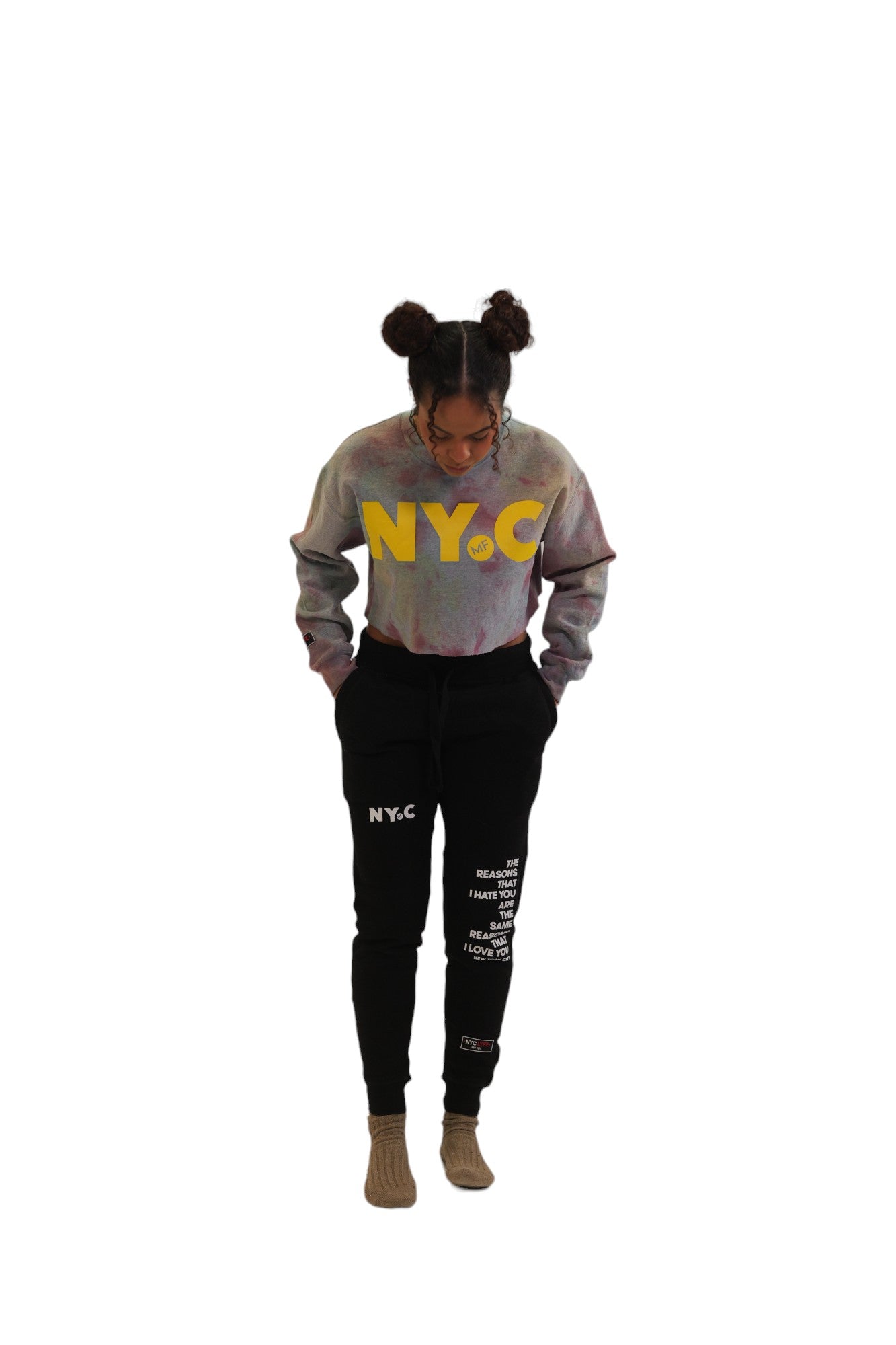 NY-MF-C QUOTE SWEATPANTS