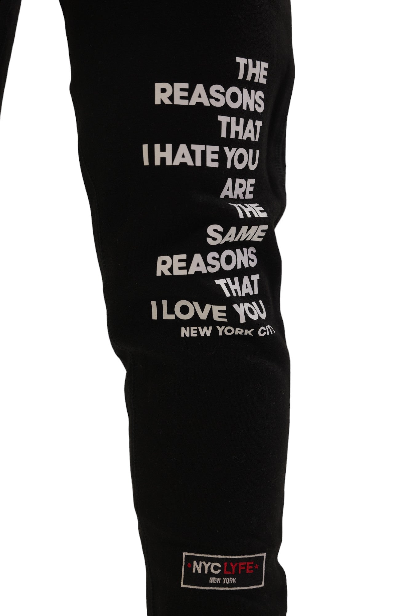 NY-MF-C QUOTE SWEATPANTS