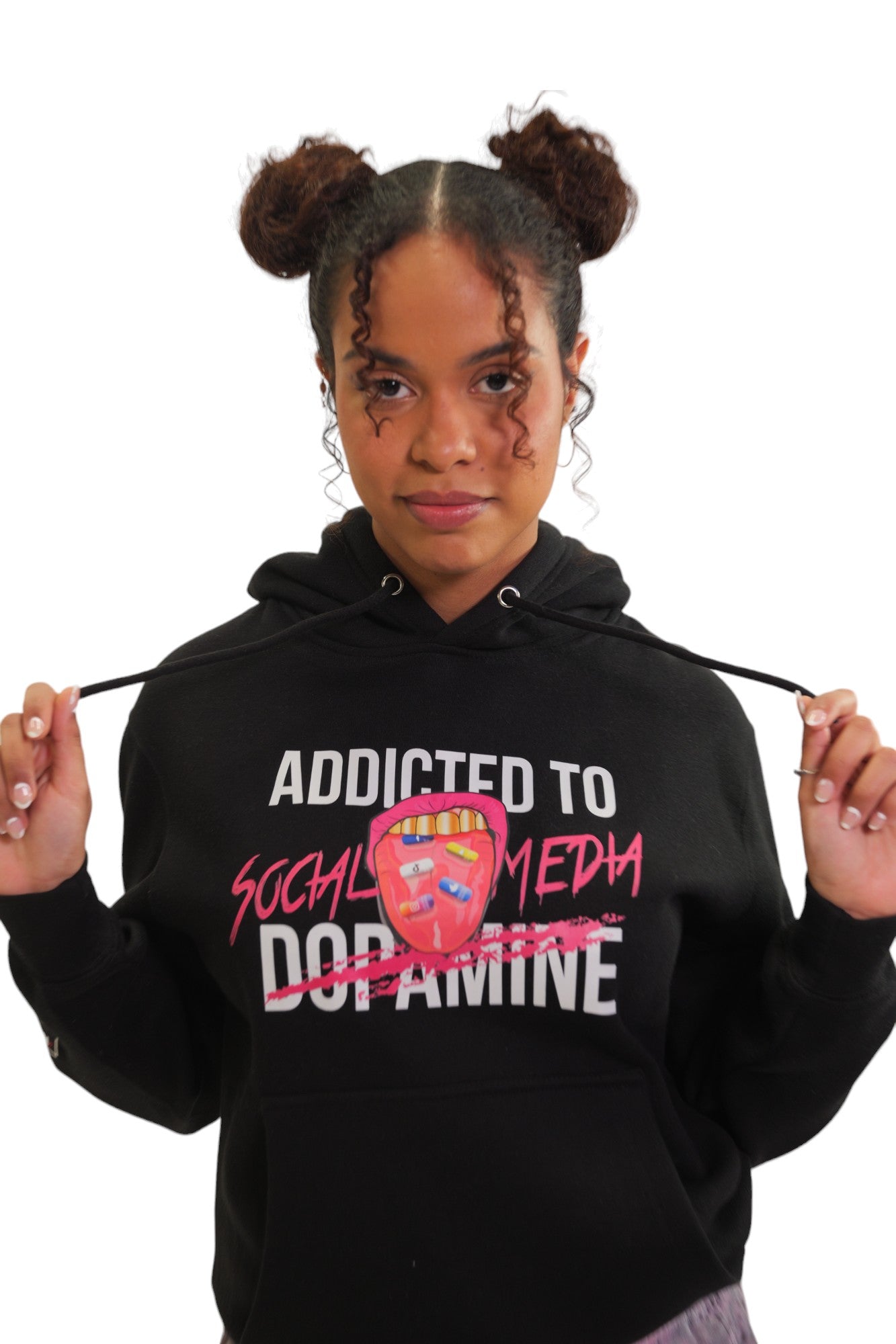 ADDICTED TO SOCIAL MEDIA HOODIE