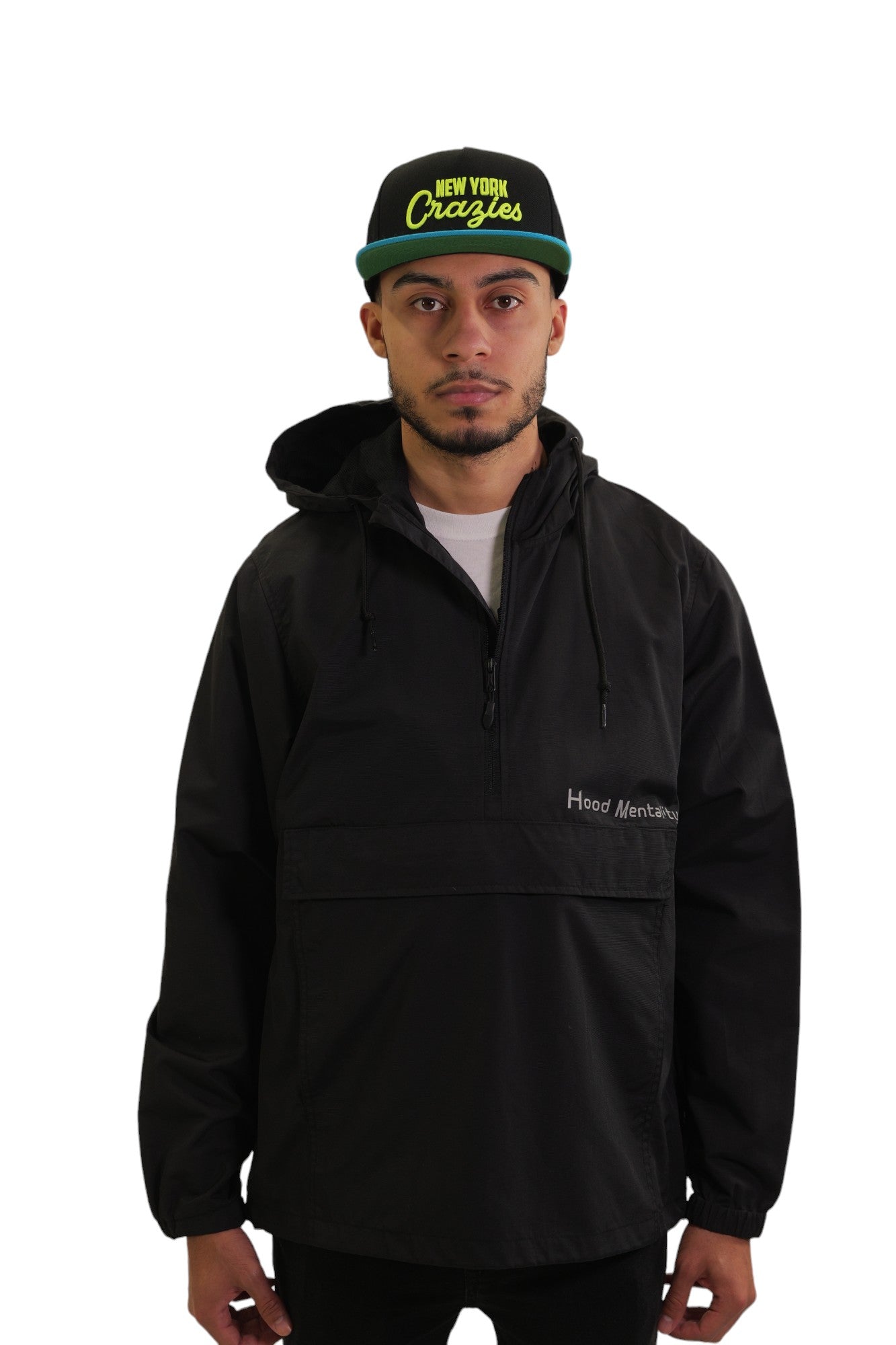 HOOD MENTALITY PULLOVER WINDBREAKER JACKET