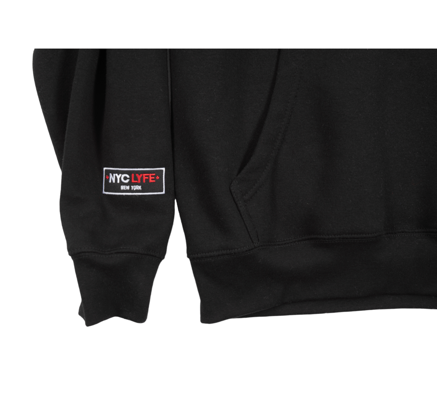 NY FIGHTING PULLOVER HOODIE