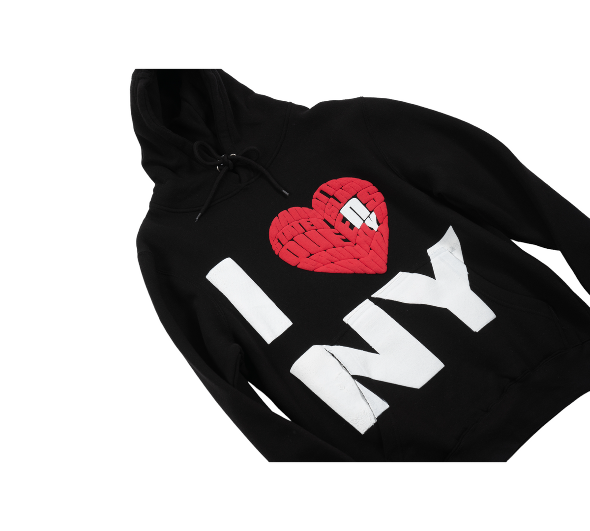 I LOVE NY, NY (FIVE BOROUGH) HOODIE