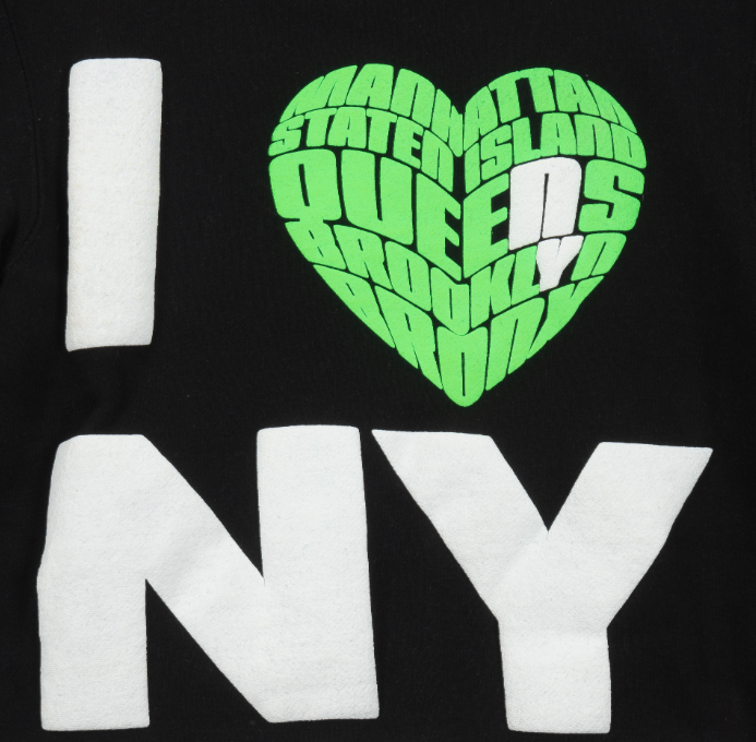 I LOVE NY, NY SWEATSHIRT