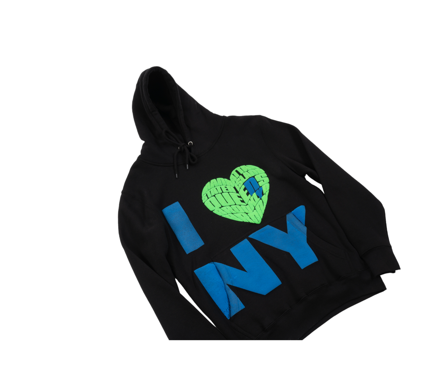 I LOVE NY, NY (FIVE BOROUGH) HOODIE