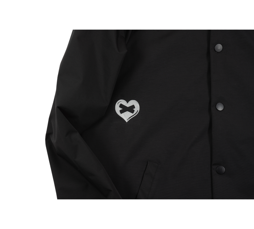 WILL HATE OVERCOME LOVE? RAIN JACKET