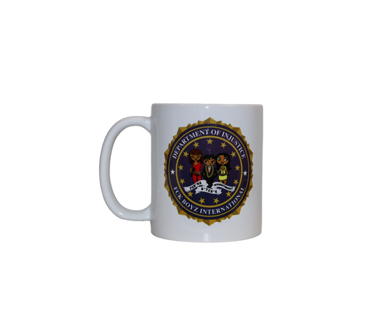 Department Of Injustice (FBI) F-ing B's Internationally Mug