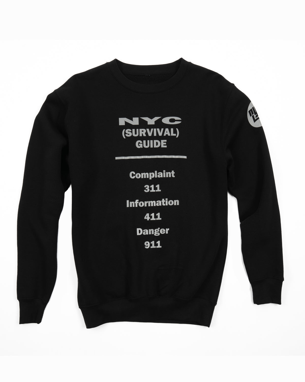 NYC SURVIVAL GUIDE SWEATSHIRT
