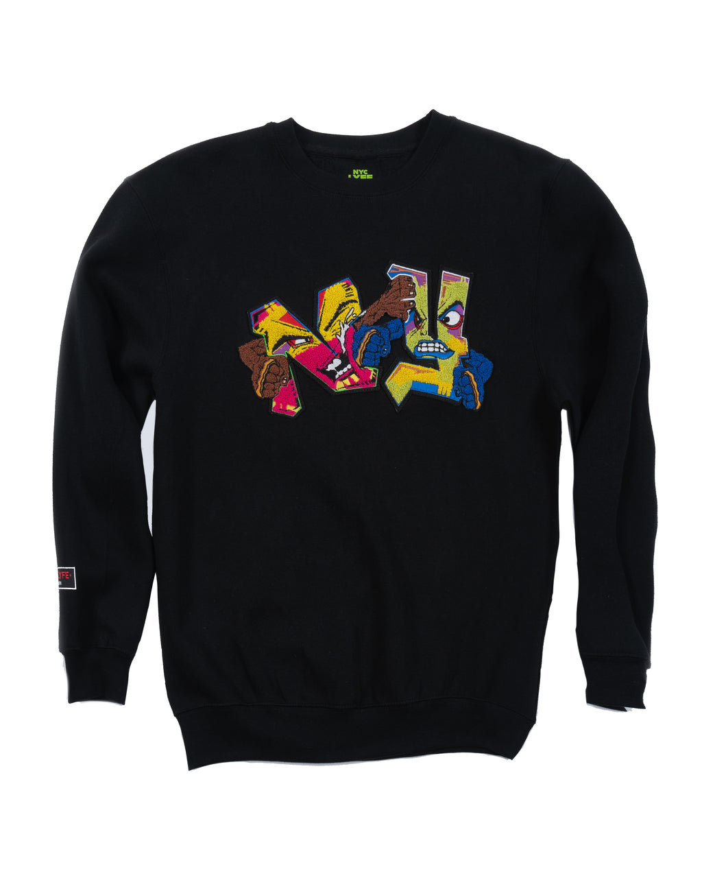 NY FIGHTING CREWNECK SWEATSHIRT