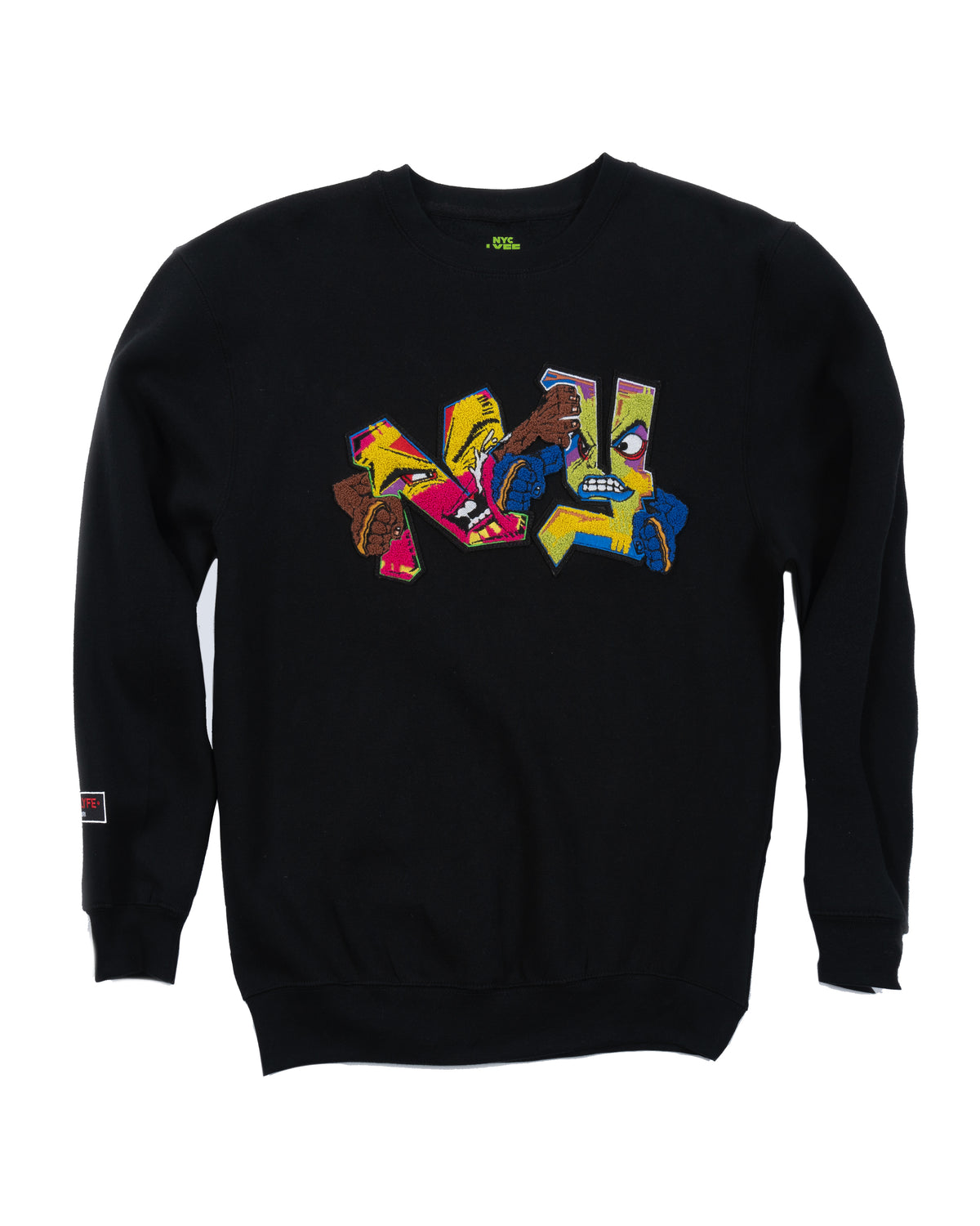 NY FIGHTING CREWNECK SWEATSHIRT