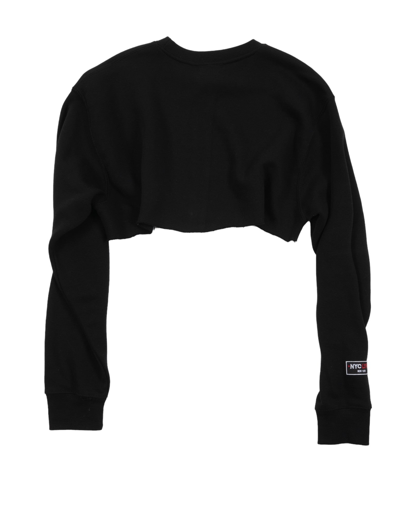 NYC SNAKE (FORBIDDEN) APPLE CROPPED SWEATSHIRT
