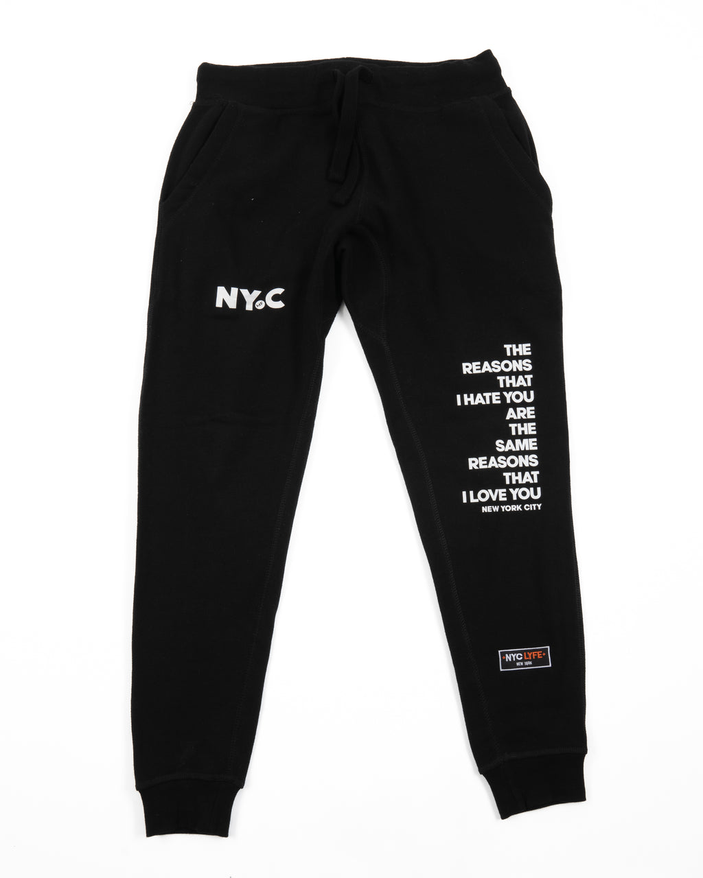 NY-MF-C QUOTE SWEATPANTS