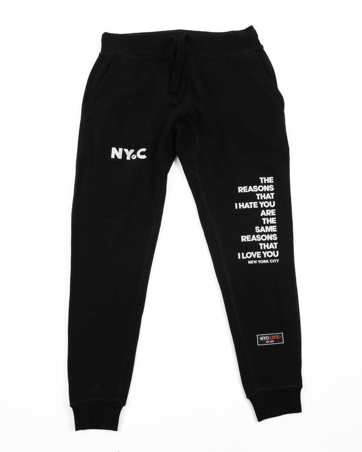 NY-MF-C QUOTE SWEATPANTS