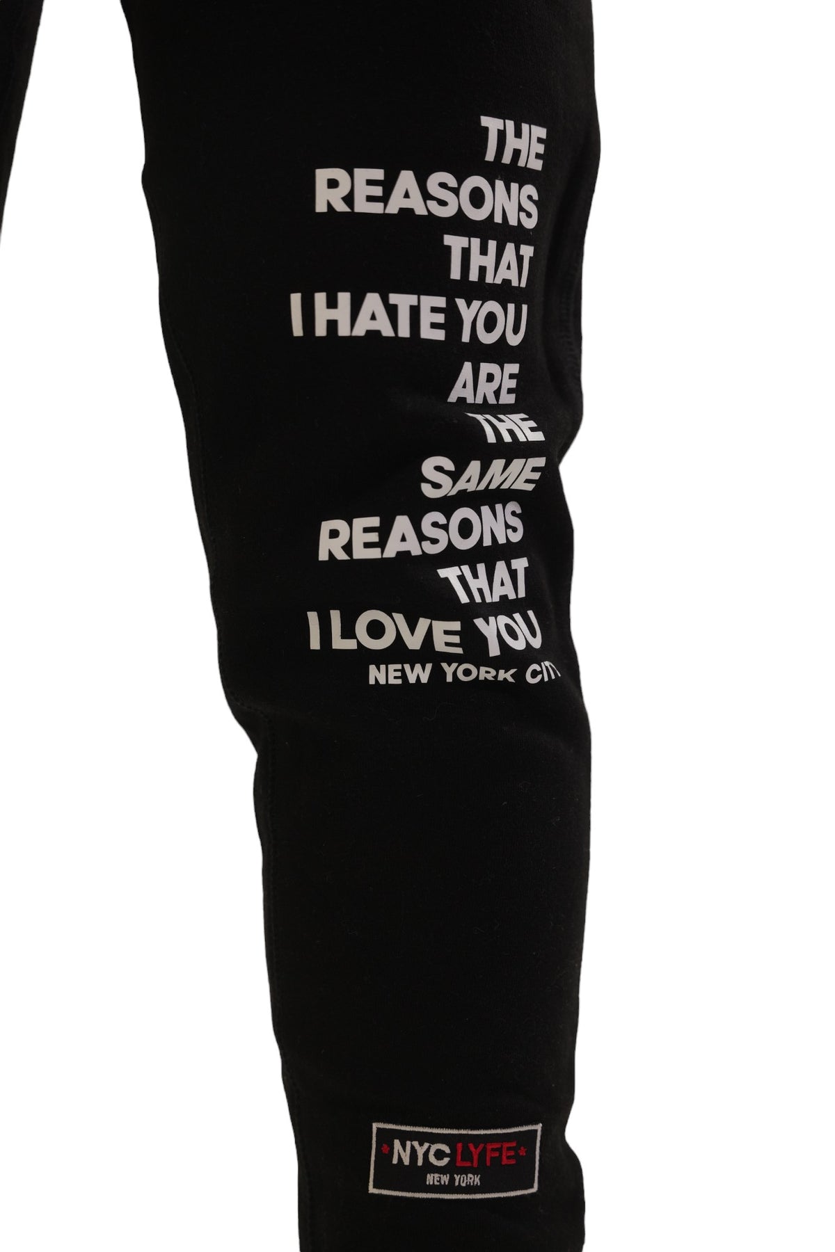 NY-MF-C QUOTE SWEATPANTS