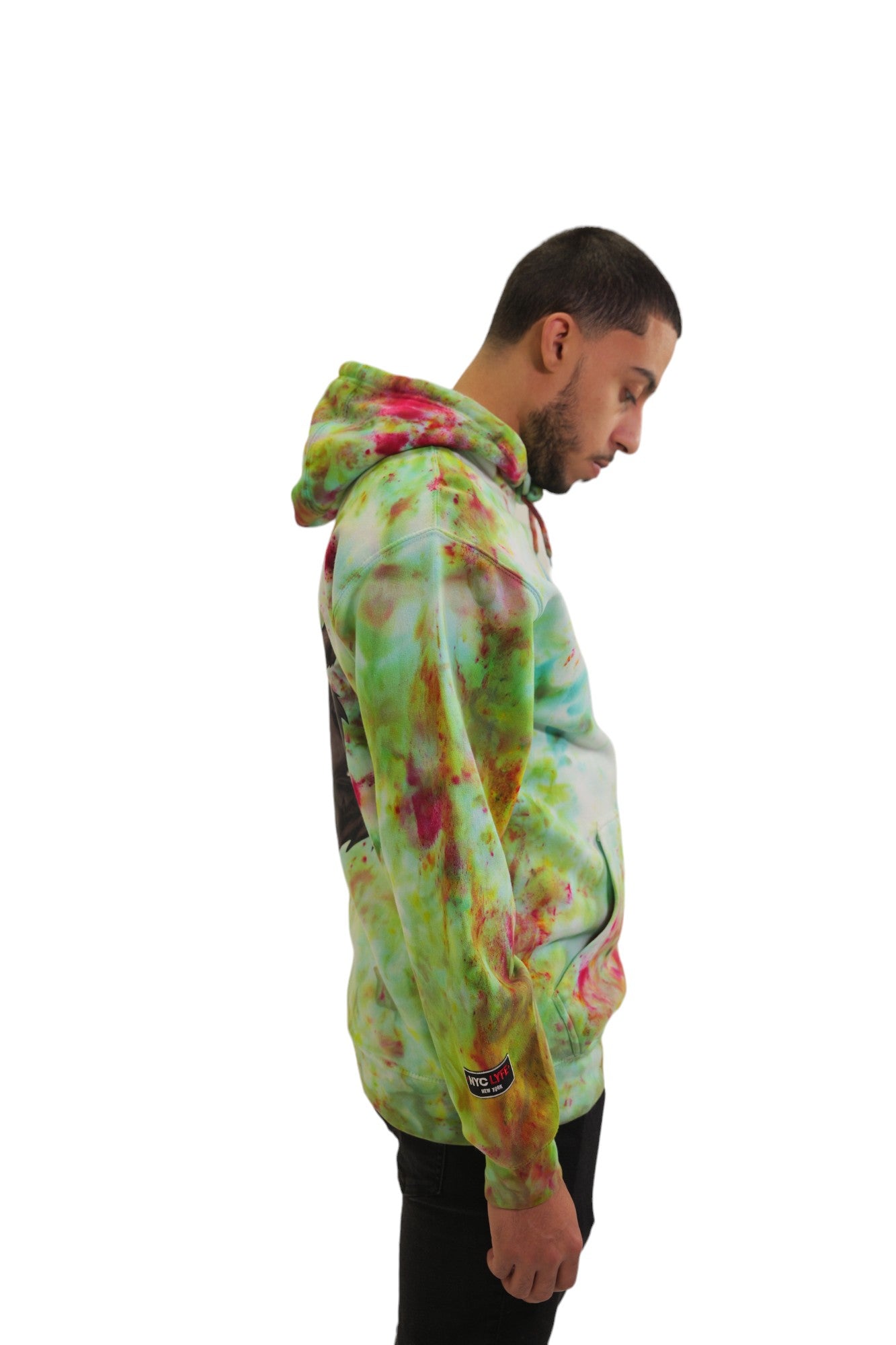 CANI BEAR 2.O SMOKING BUD (TIE DYE) HOODIE