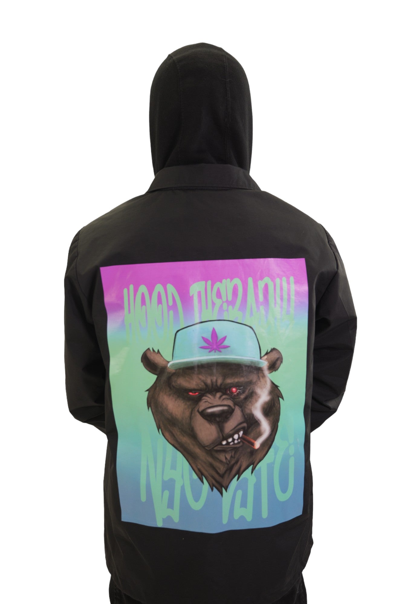 CANI BEAR 2.0 (SMOKING CANNABIS) JACKET